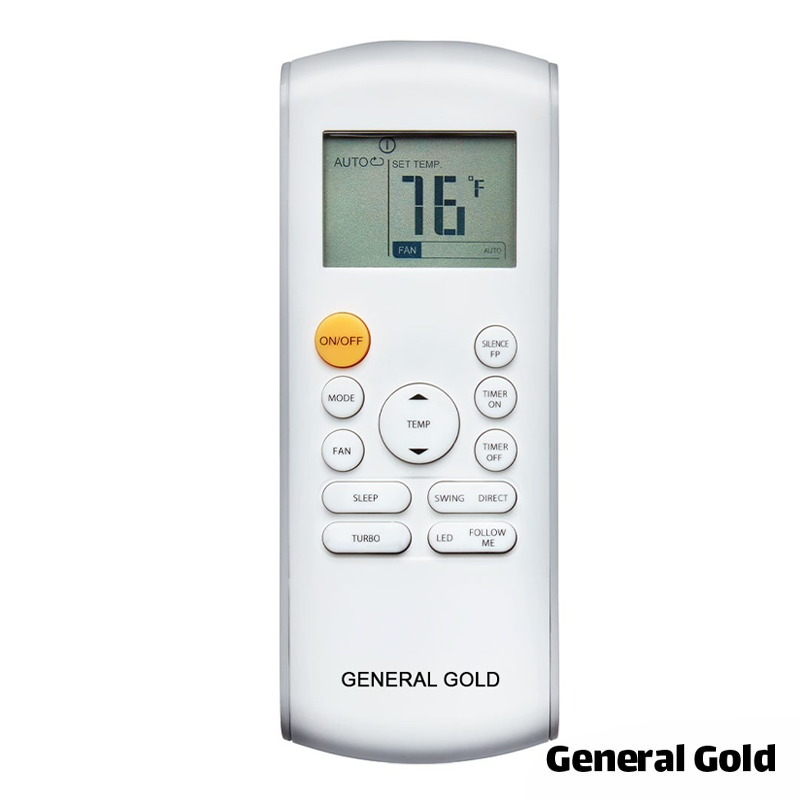 GG-S30000 Platinum general gold remot کولر گازی جنرال گلد 30000 پلاتینیوم، گاز R410a مدل GG-S30000 Platinum