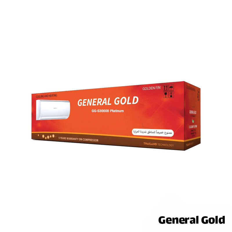 General Gold 30000 Platinum GG-S30000 platinum (2) کولر گازی جنرال گلد ۳۰۰۰۰ پلاتینیوم، گاز R410a مدل GG-S30000 Platinum