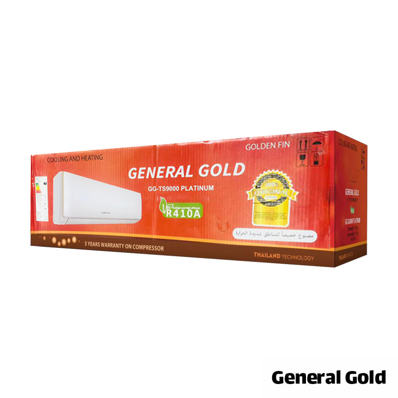 GG-TS9000-Platinum-9000-general-gold کولر گازی جنرال گلد 9000 پلاتینیوم، گاز R410a مدل GG-TS9000 Platinum